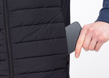 Poches latérales zippées