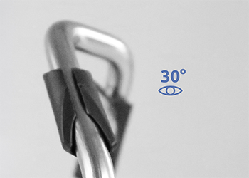 Oeil droit ou orienté