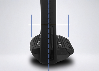 Centre de gravité décalé