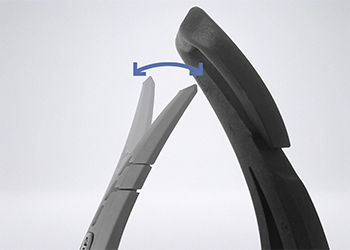 Dégagement du pied facilité