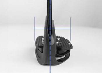 Centre de gravité décalé