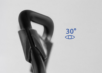 Oeil droit ou orienté