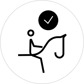 Verbessert die Körperhaltung und die Kommunikation mit dem Pferd